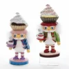 9″ Vanilla Christmas Cupcake Hat Nutcracker