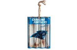 Carolina Panthers Metal Corrugate