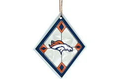 Denver Broncos Glass Diamond