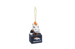 Denver Broncos Mini Tiki Ornament