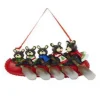 Family Of 5 Bear In A Canoe