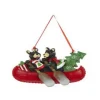 Family Of 2 Bear In A Canoe