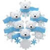Family Of 6 Polar Bear