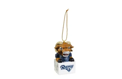 Los Angeles Rams Mini Tiki Ornament
