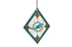 Miami Dolphins Glass Diamond
