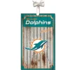 Miami Dolphins Metal Corrugate