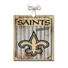 New Orleans Saints Metal Corrugate