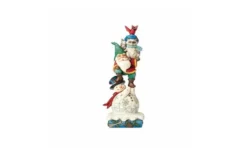 Woodland Stacked Santa Gnome